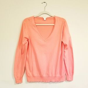 JCrew Orange Sweater